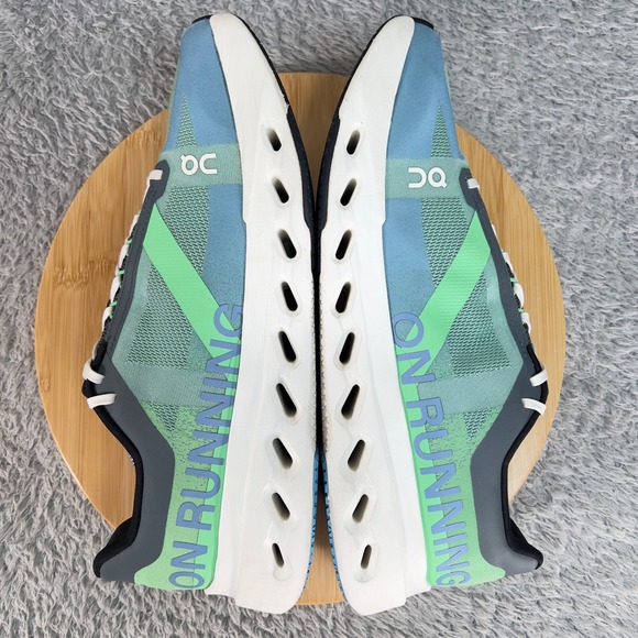 On Running Cloudsurfer Next Men\'s 11.5 Blue Green Running Shoes Athleisure Gym main image 7